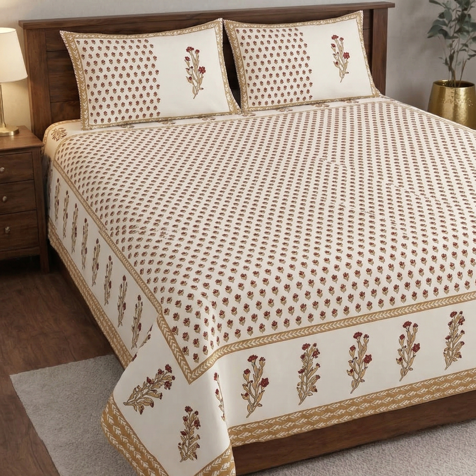Rainbow Designer Premium Bedsheet Set
