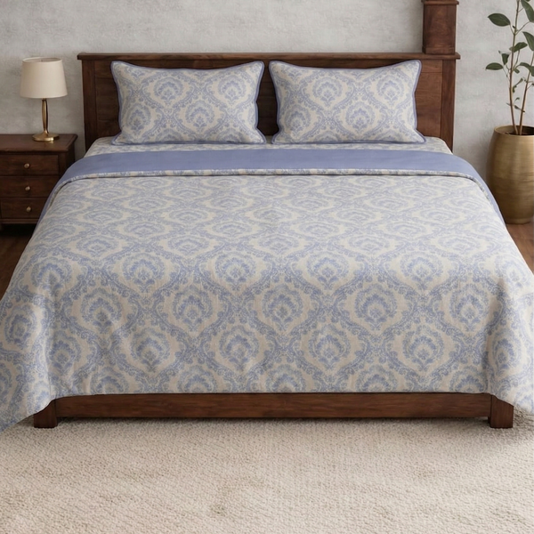 Elegant Designer Diwan Bedsheet Set