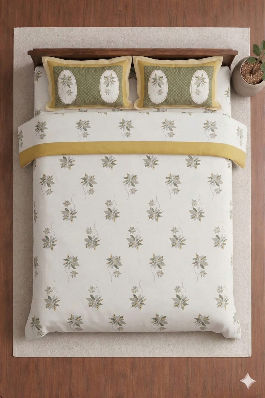 Amruta Designer Soft printed Bedsheet set
