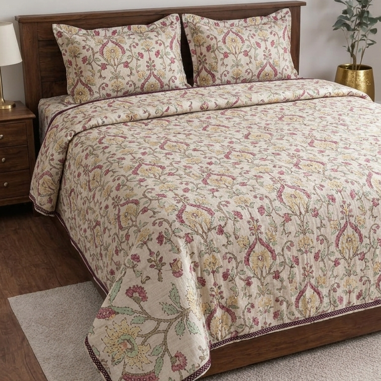 Elegant Soft Designer Bedsheet set