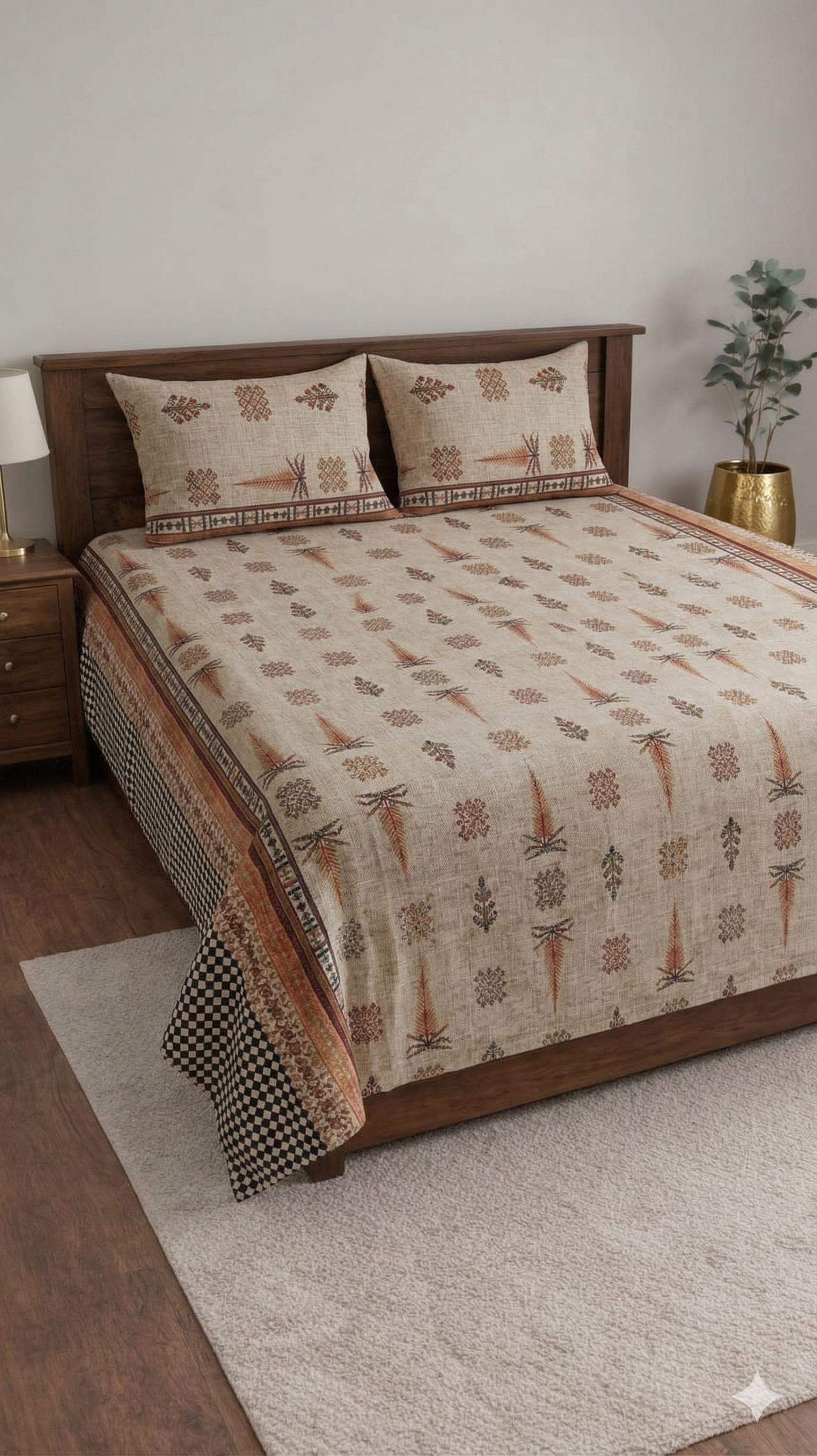 Rajwada Designer Bedsheet Set