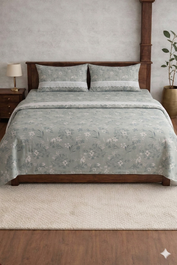 Anokhi Premium Grey Bedding Set