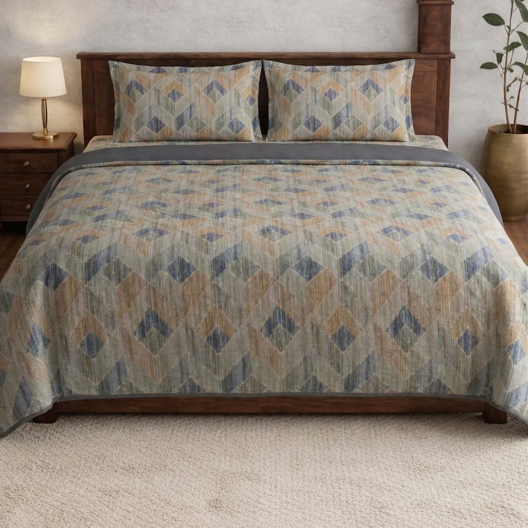 Elegant Soft Designer Bedsheet set