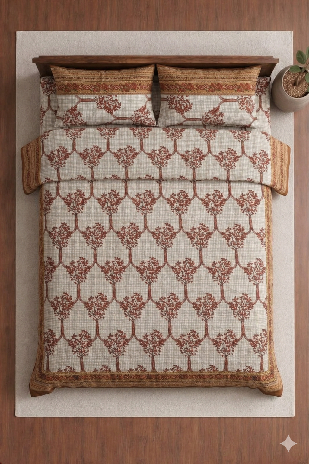 Rajwada Designer Bedsheet Set