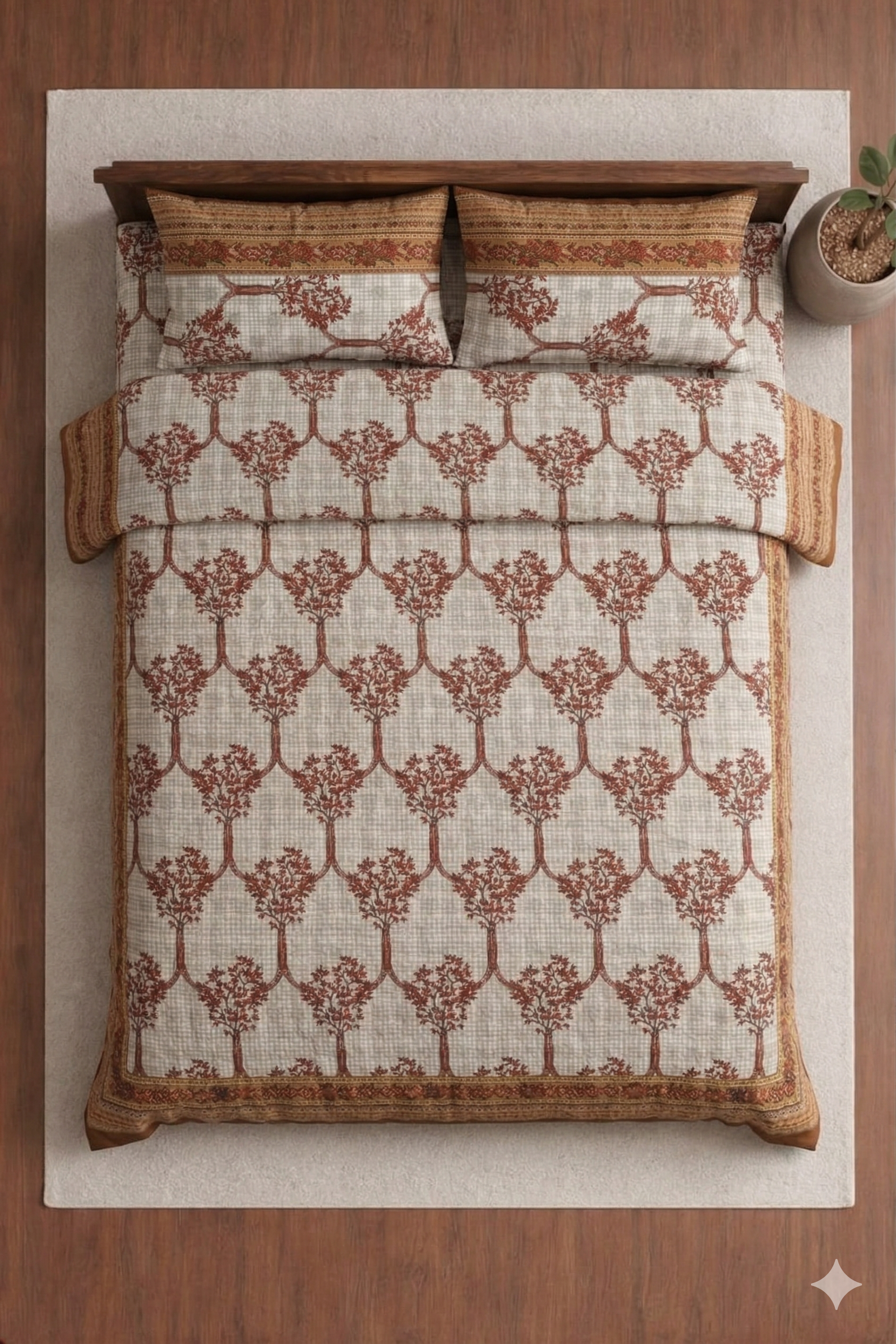 Rajwada Designer Bedsheet Set