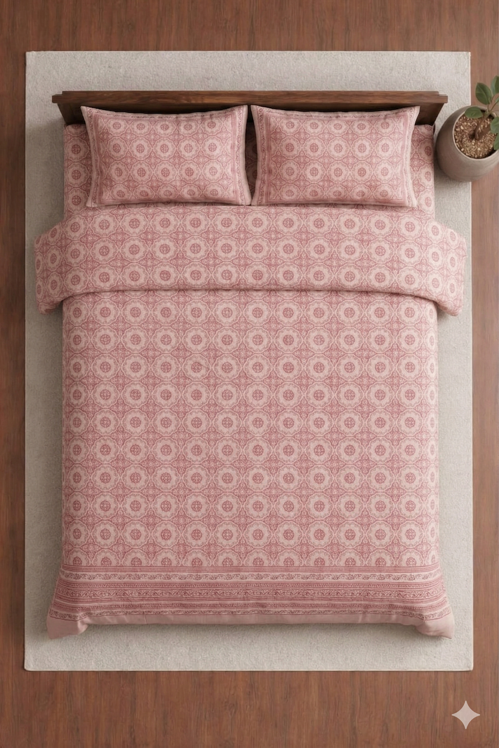Jhankar Designer printed Bedsheet Set