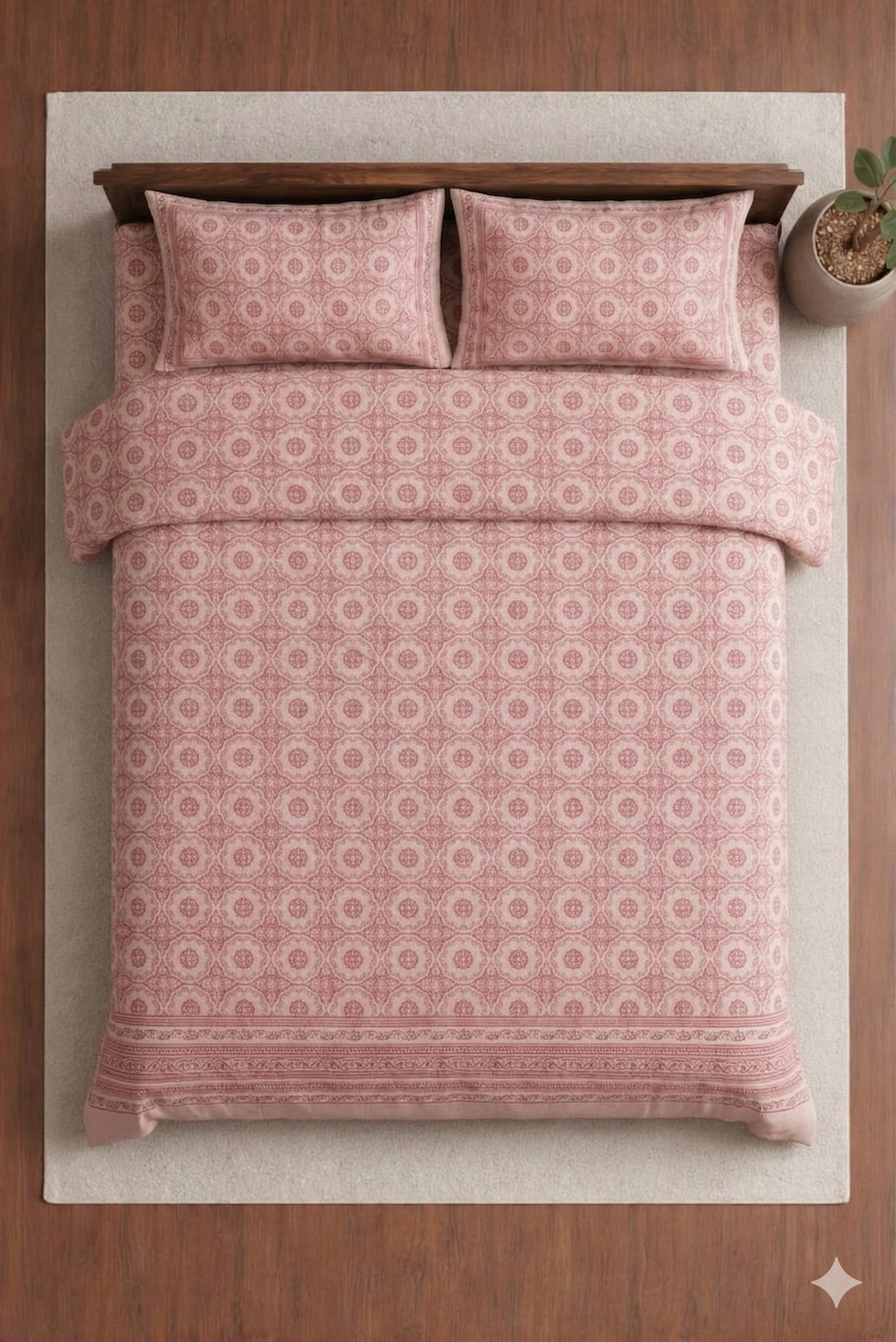 Jhankar Designer printed Bedsheet Set