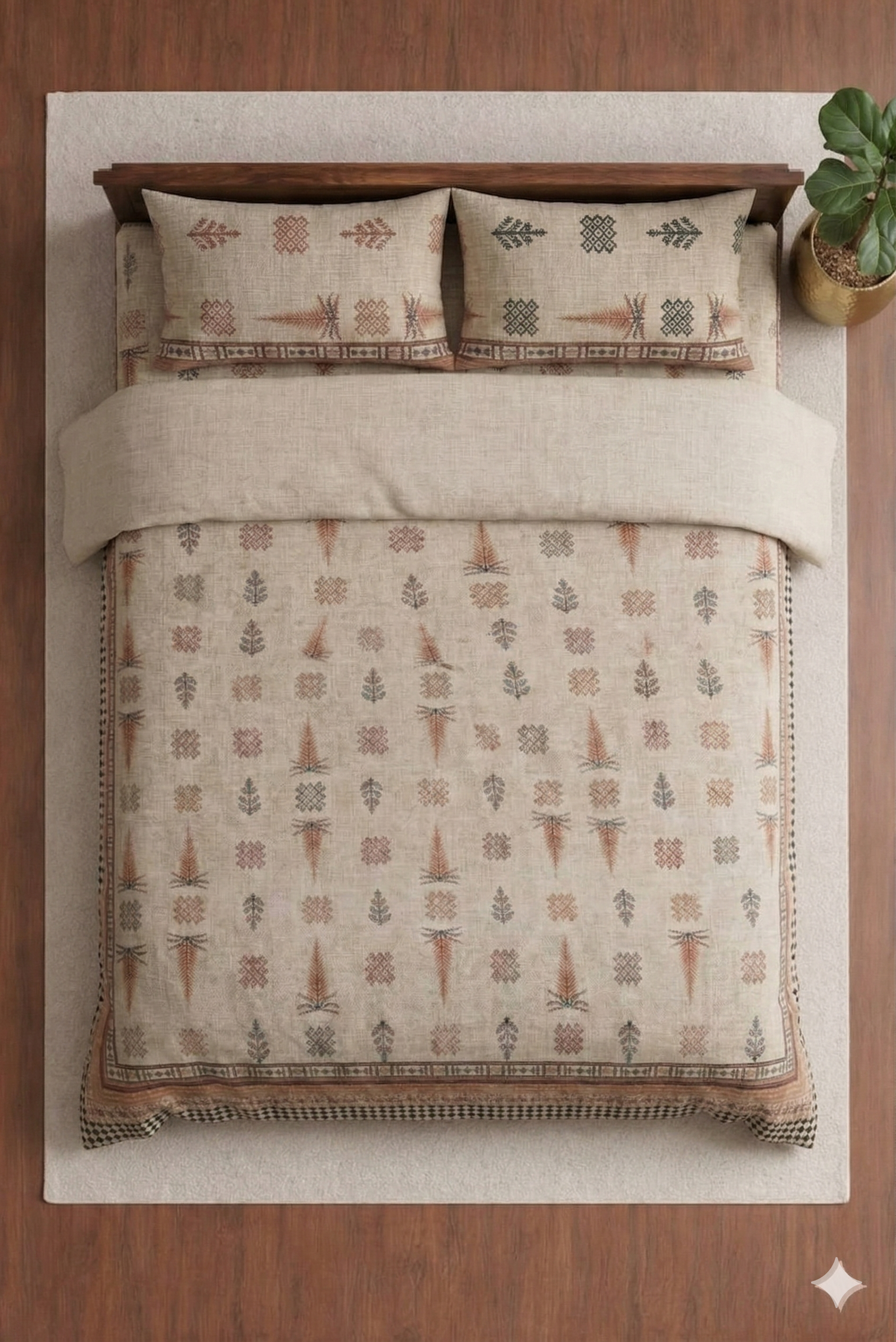 Rajwada Designer Bedsheet Set