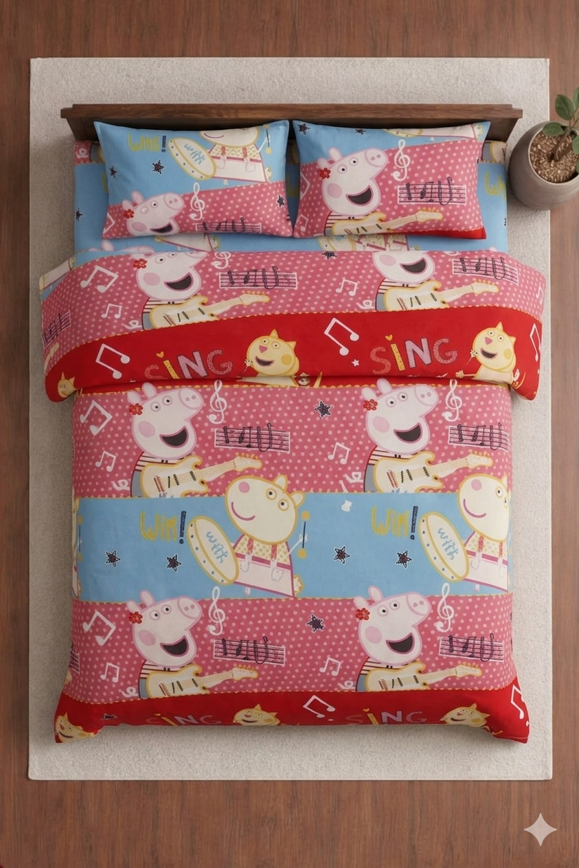 Kids Den Bedsheet Set