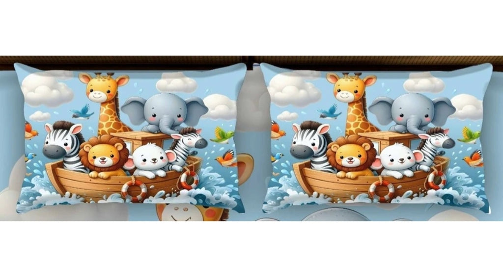 Ultra Smooth Digital 7D Animals Bedsheet set