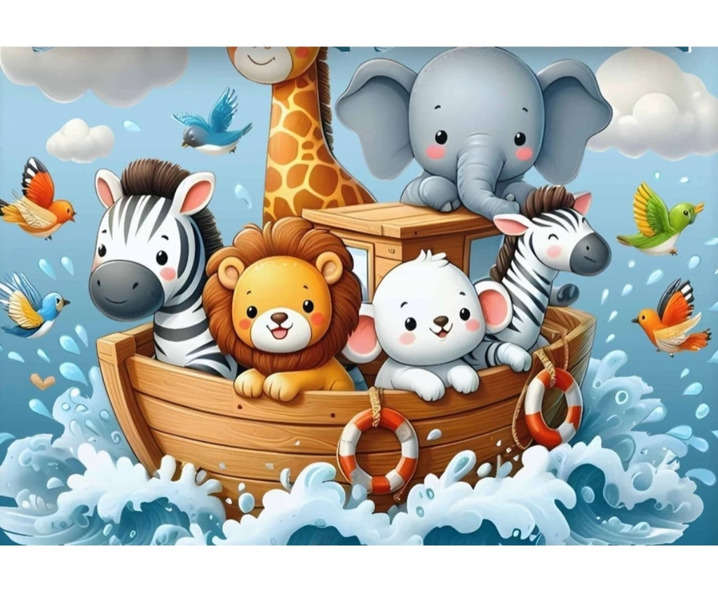 Ultra Smooth Digital 7D Animals Bedsheet set