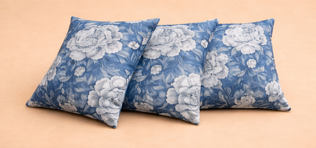 Talk Digital Printed 8 Pcs Diwan Set