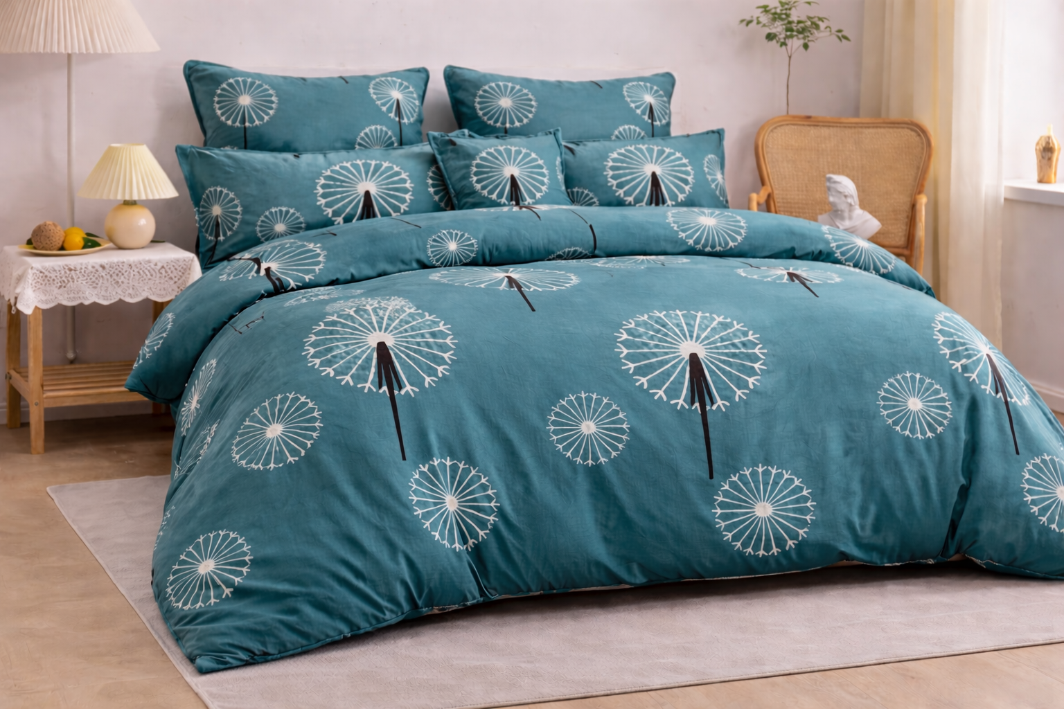 Premium 6Pc Bedding set