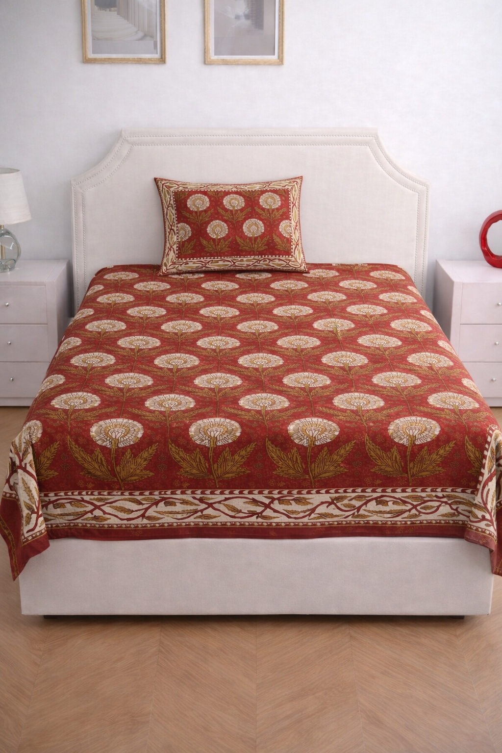 Full Jaal Single Bedsheet Set