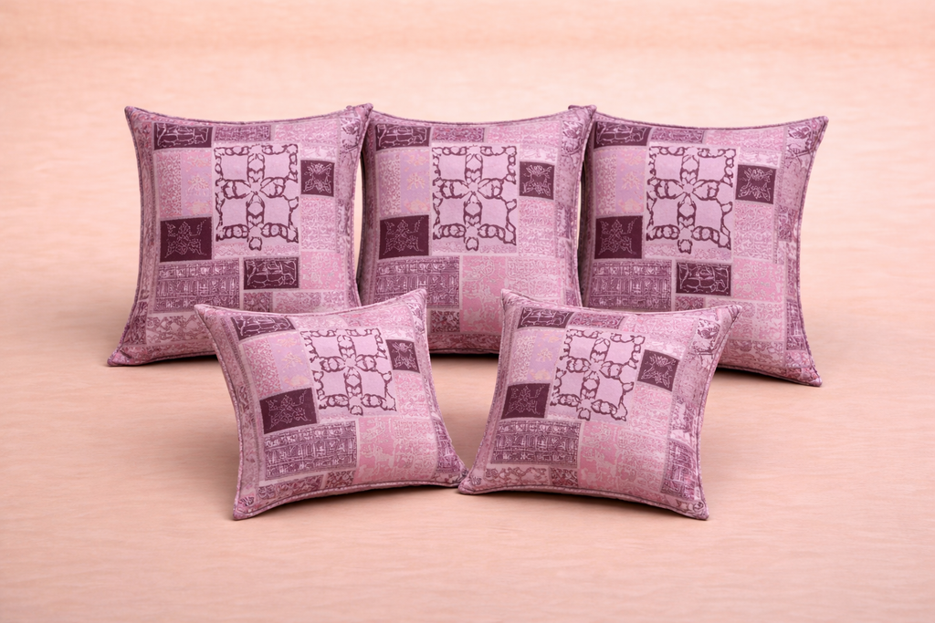 Safari Handcrafted & Printed 8 Pcs Diwan Set