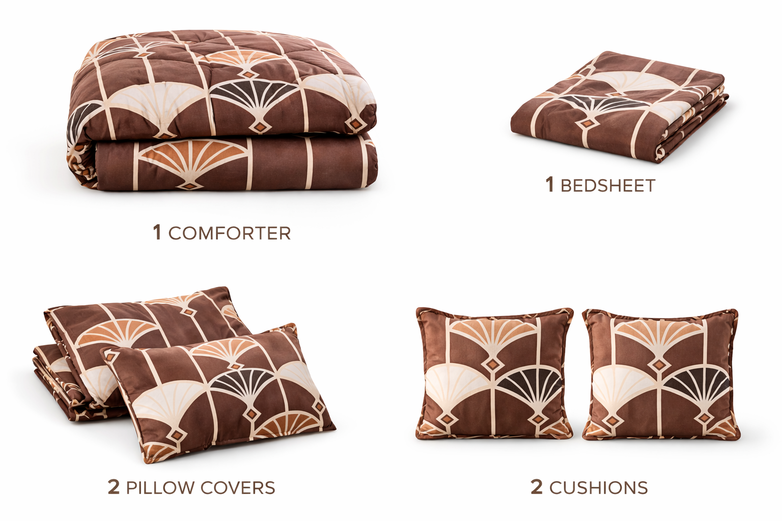 Premium 6Pc Bedding set