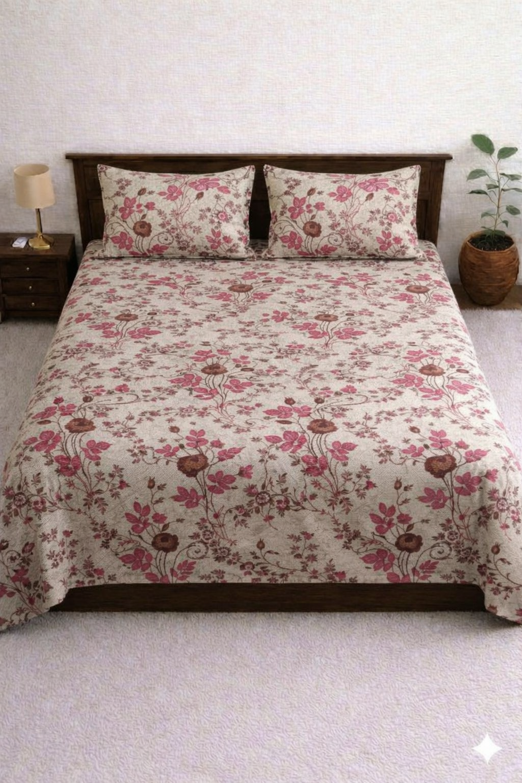 Rosie-Double Bedsheet