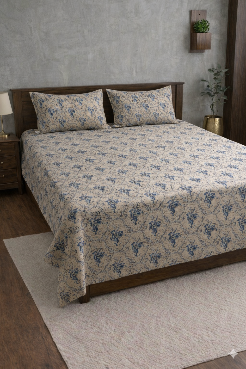 Rosie-Double Bedsheet