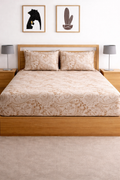 Skyfit- Digital Printed Elastic Fitted Bedsheet Set