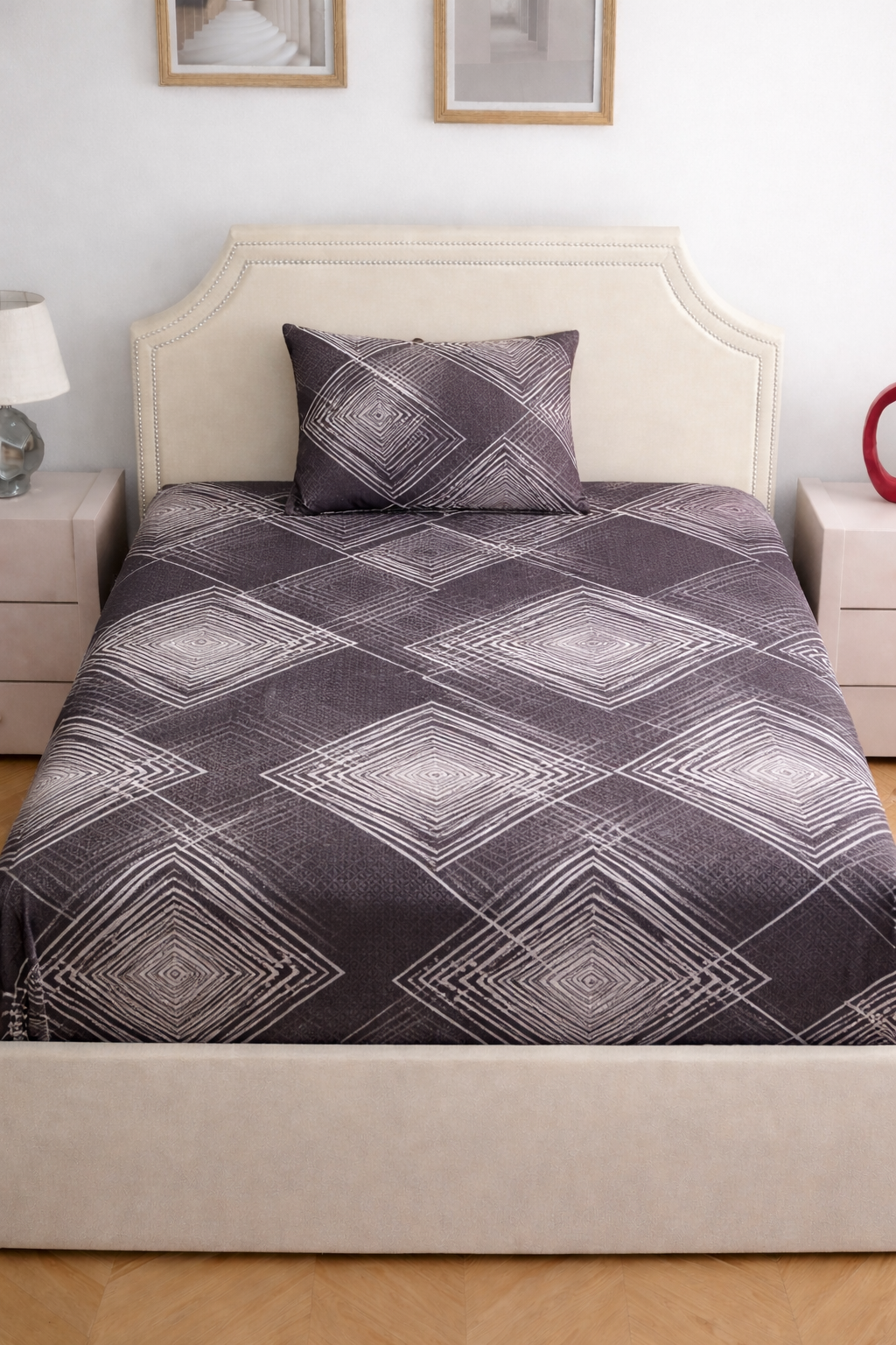 Liberty-Designer Printed Single Bedsheet Set