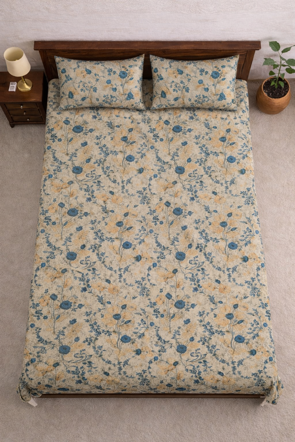 Rosie-Double Bedsheet