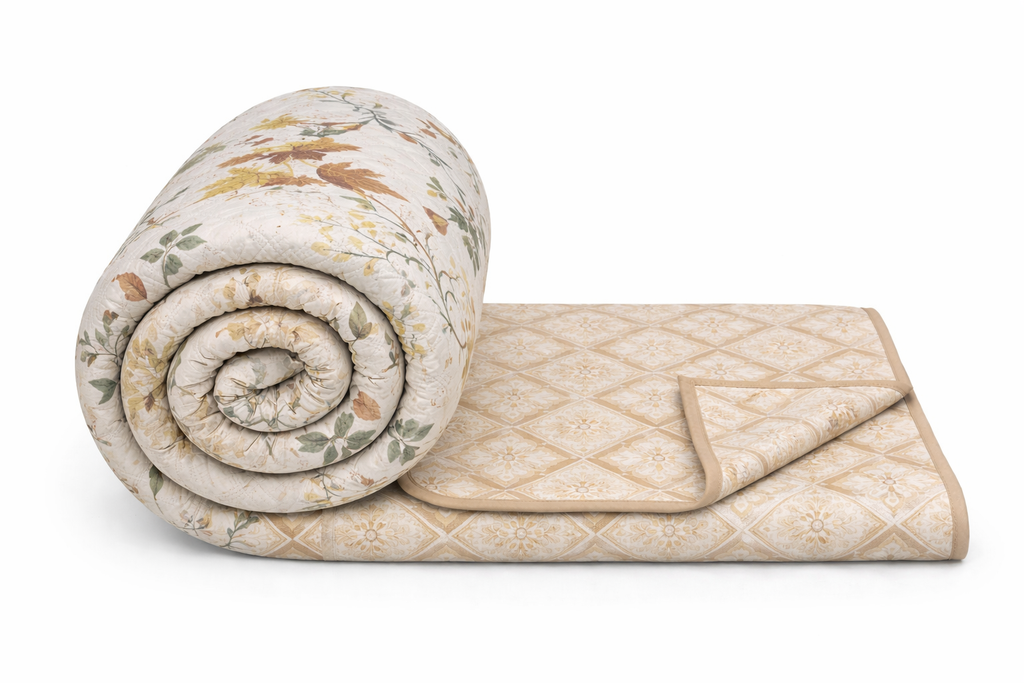 Reversible Double Sided Quilted Bedcover