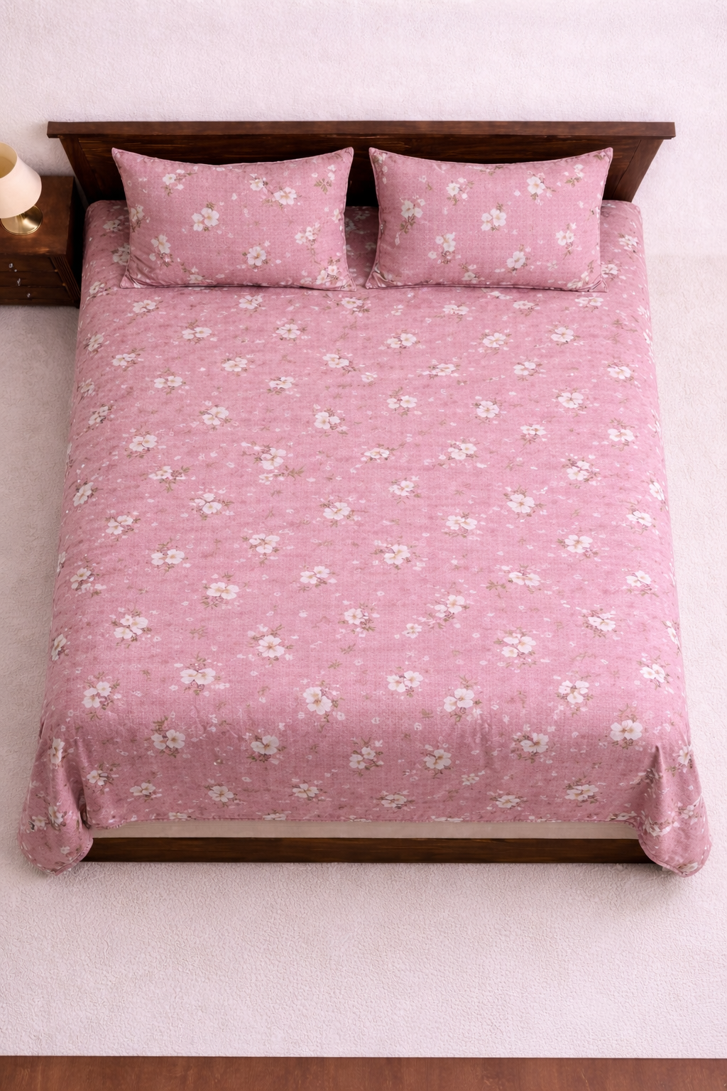 Boston Floral Print Packed Bedsheet set