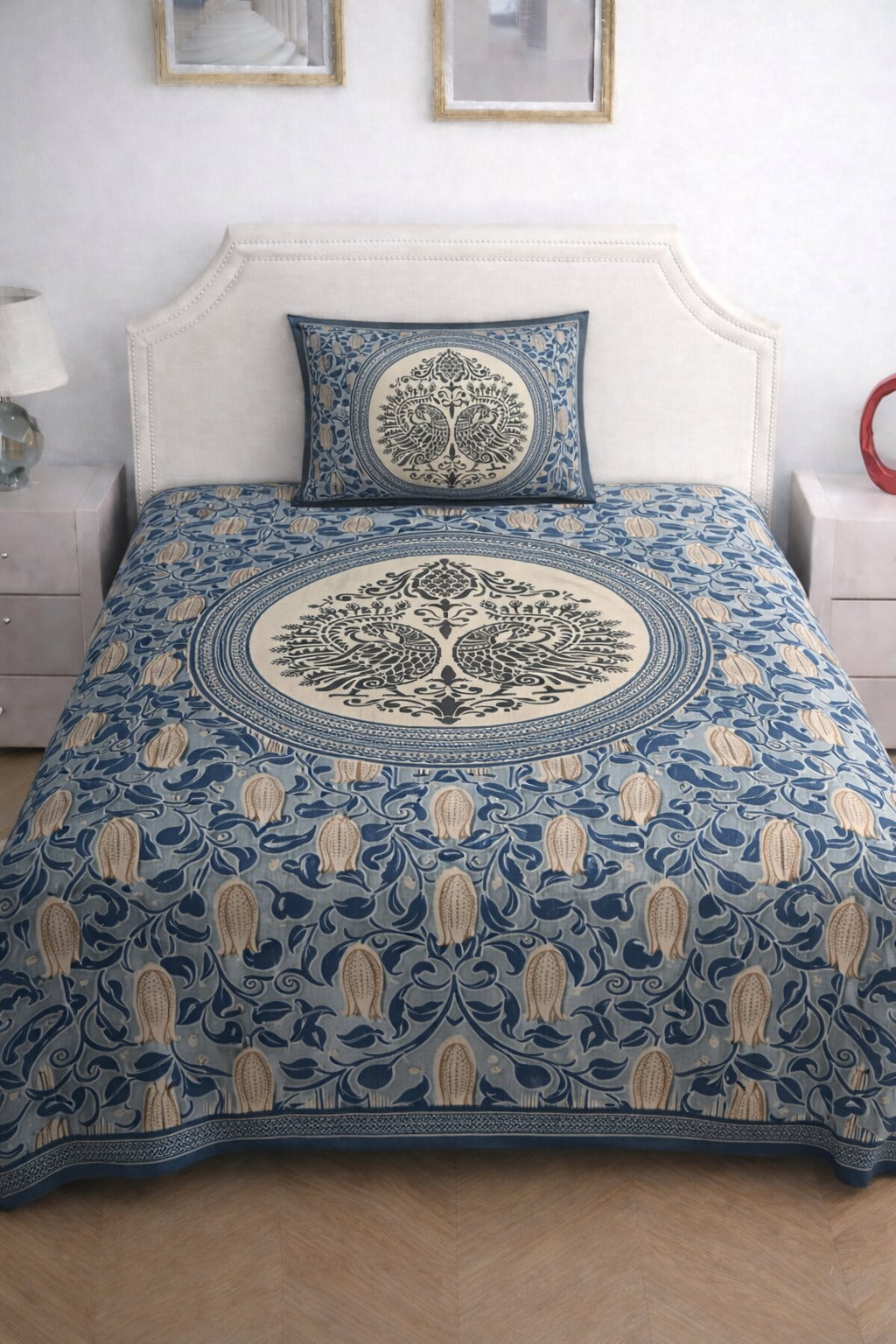 Full Jaal Single Bedsheet Set