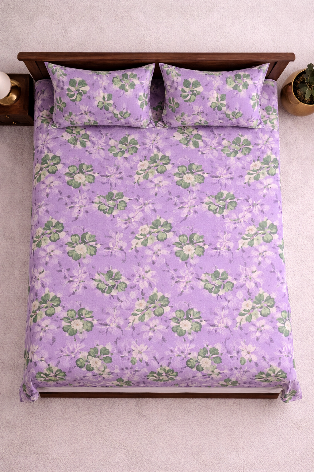Unique Floral Bedsheet Set