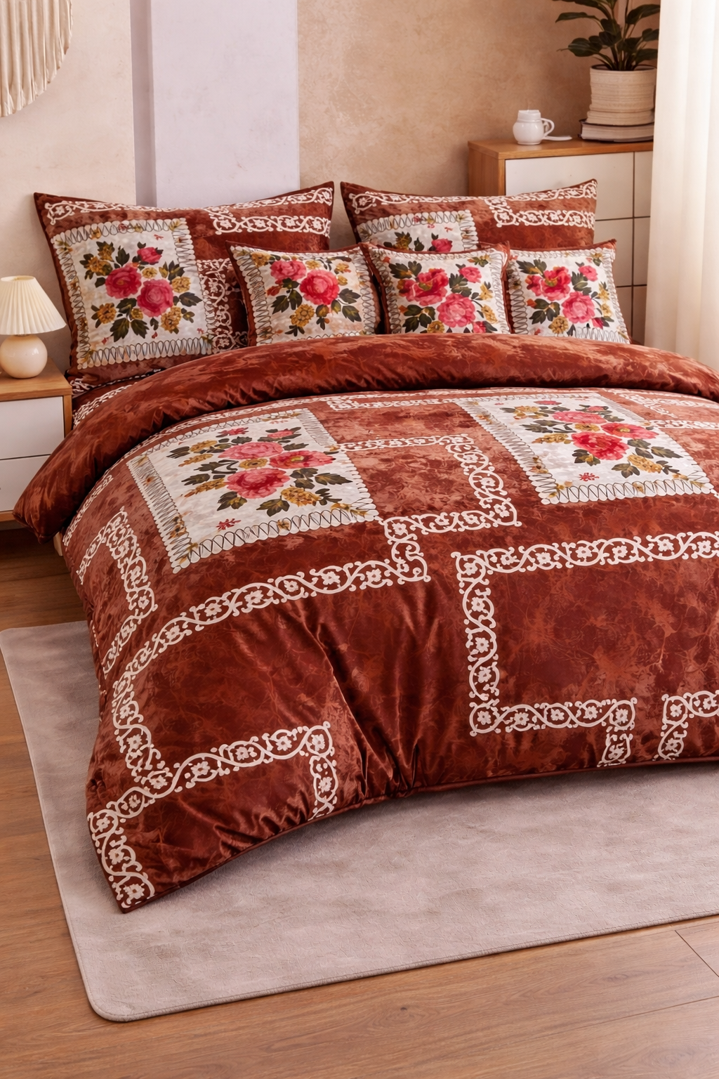 Soft feel 6Pc Bedding set