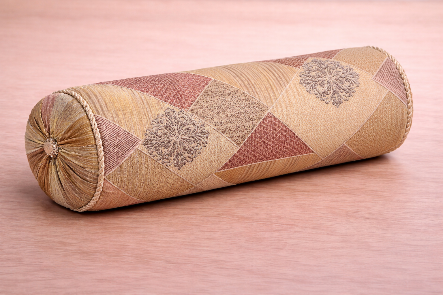 Rotary Handcrafted & Printed 8 Pcs Diwan Set