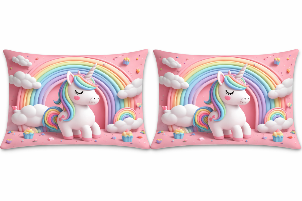 Ultra Smooth Digital 7D Unicorn Bedsheet set