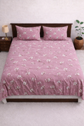 Boston Floral Print Packed Bedsheet set