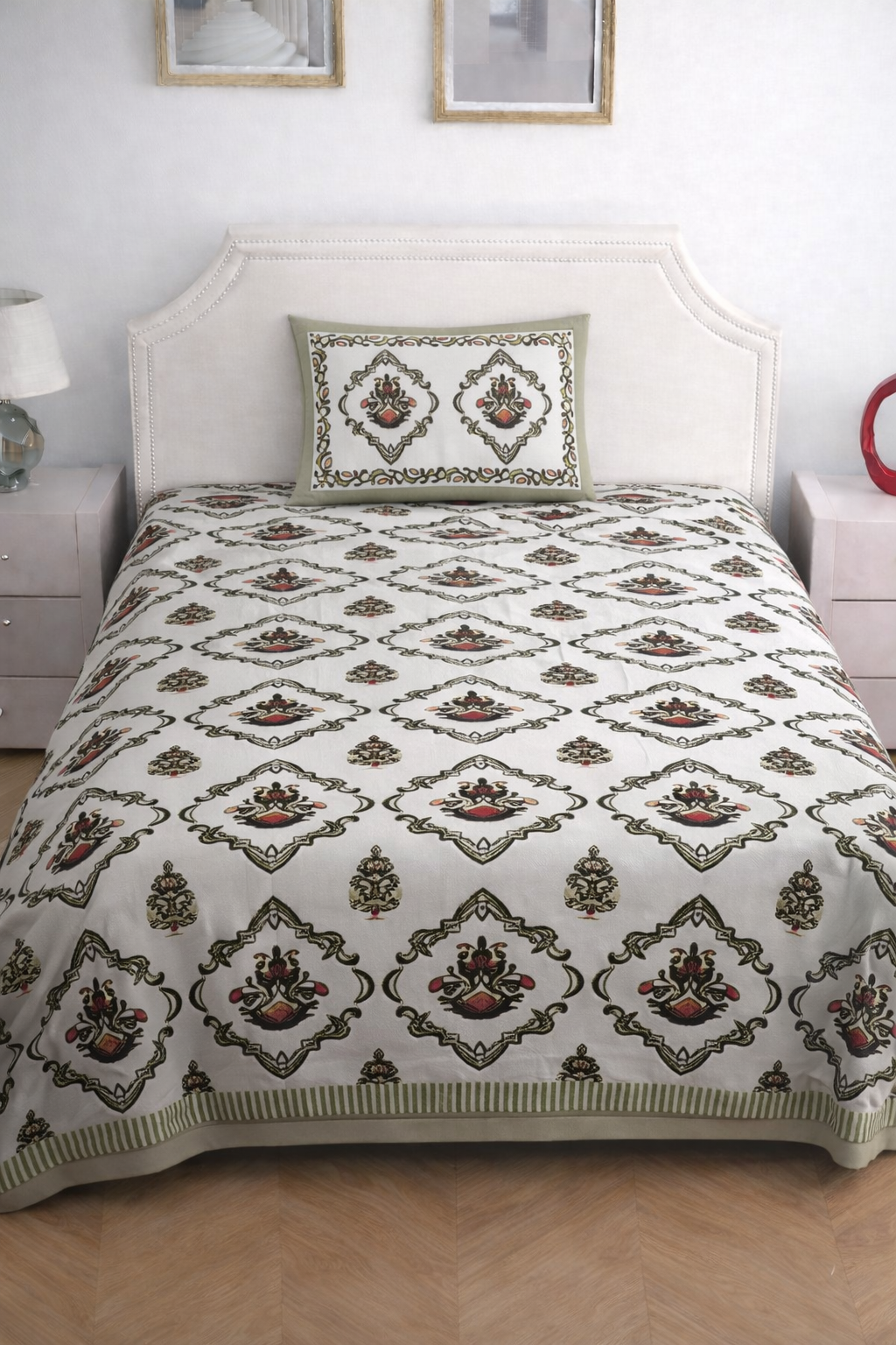Full Jaal Single Bedsheet Set