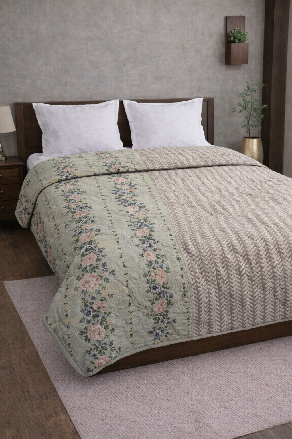 Ultra Soft Double Sided AC Quilt for Cozy Sleep