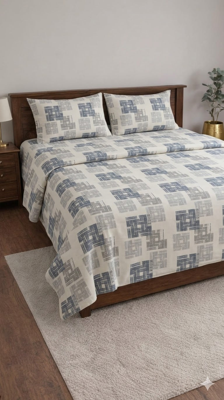 Zella Designer Packed Bedsheet Set